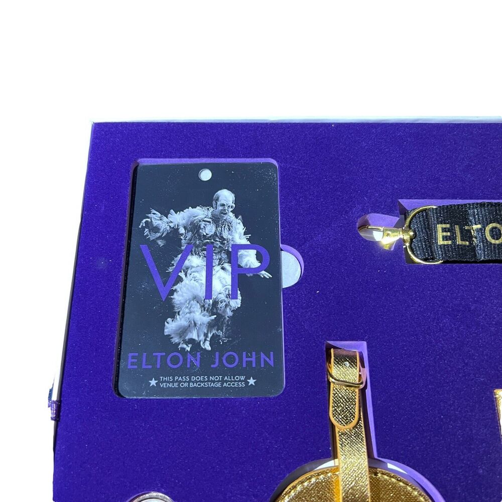 ELTON JOHN VIP FAREWELL GOODBYE TOUR‎ Concert Gift Set Yellow Brick Road BUNDLE - Picture 5 of 12